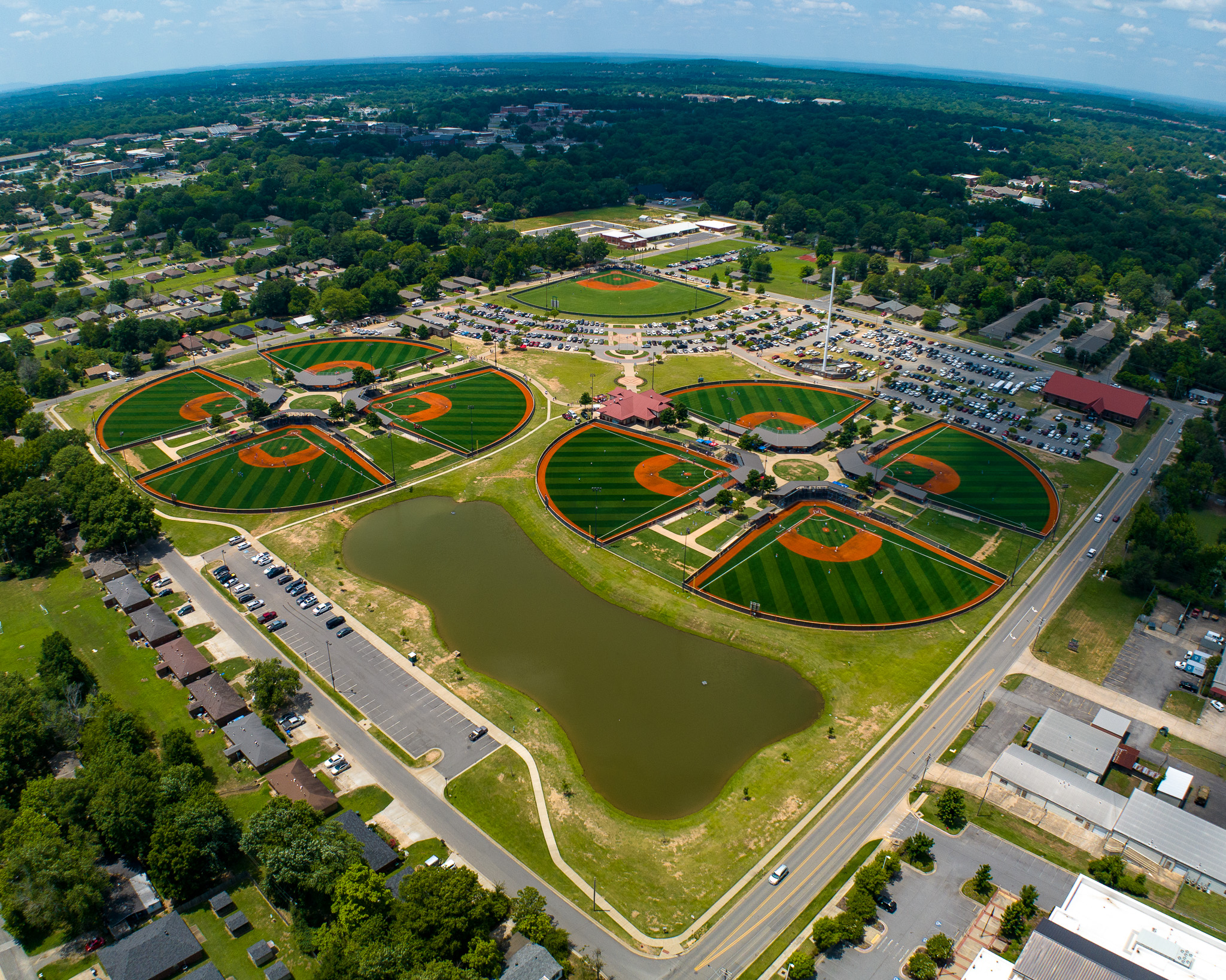 Conway Station Baseball Complex in Conway, AR